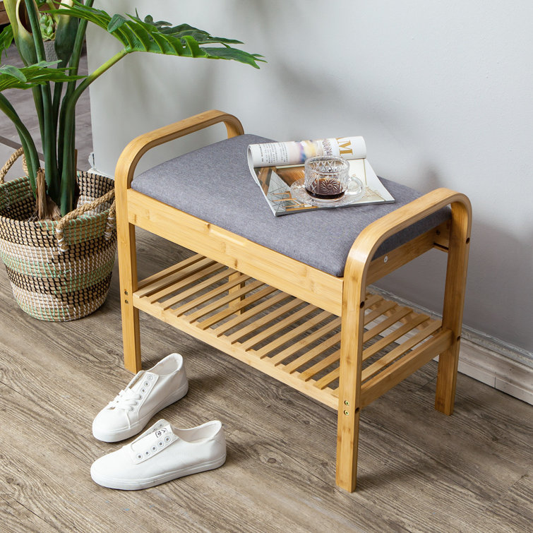 Red Barrel Studio® Wood Flip Top Storage Bench & Reviews Wayfair